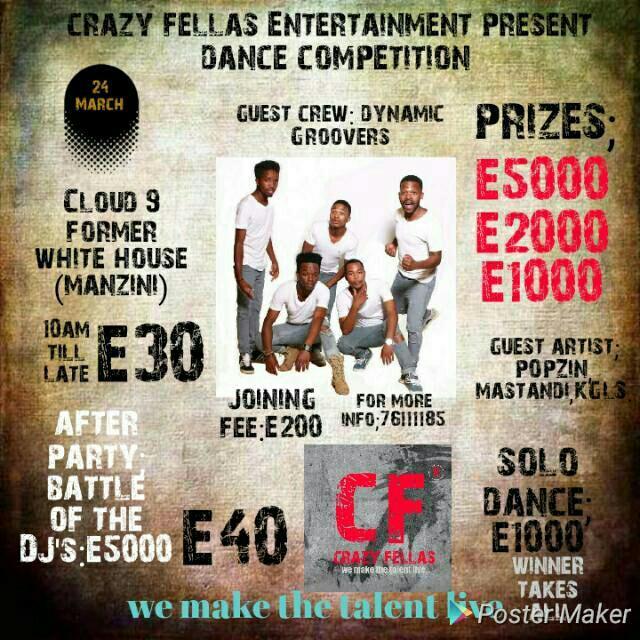 Crazy Fellas Dance Competition Pic